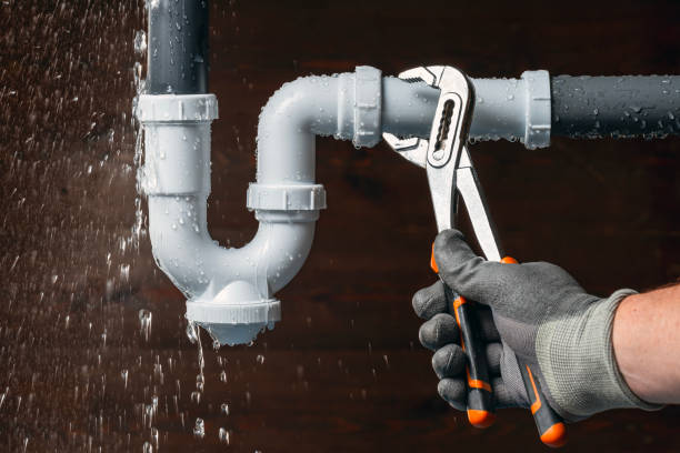 Professional Drain Cleaning technician working in Wilmot, WI